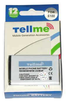 Bateria do Nokii 6100/5100/7200 Li-ion 650mAh (BL-4C)