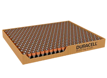 Duracell CR123 lithium photo battery - 400 pieces
