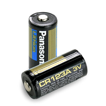 Panasonic CR123 Industrial (BULK) Photo Lithium battery