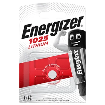 Energizer CR1025 lithium battery (blister)