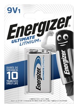 Energizer Lithium battery LA522 Ultimate Lithium LA522/9V 6F22