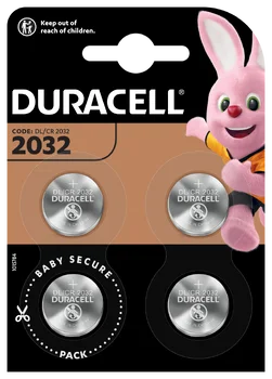 Duracell CR2032 DL2032 ECR2032 4BL Mini Lithium battery