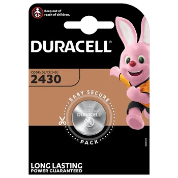 Duracell Mini Lithium battery CR2430 DL2430 ECR2430