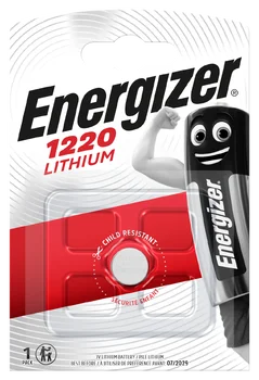 mini Energizer CR1220 lithium battery