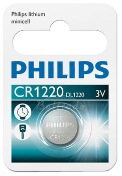 bateria litowa mini Philips CR1220