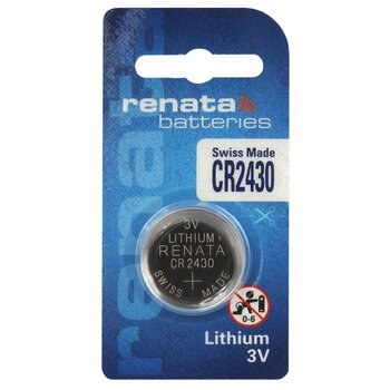 1x lithium battery Renata SC CR2430