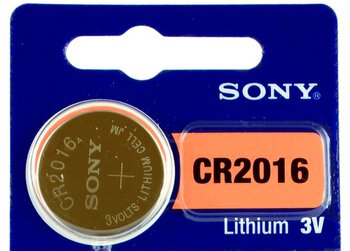 Sony CR2016 Mini Lithium battery