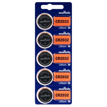 5 x mini Murata CR2032 lithium battery