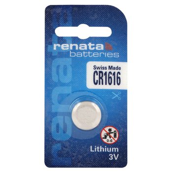 1x lithium battery Renata SC CR1616 (blister)