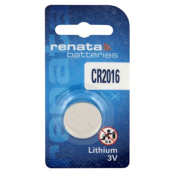 1x Renata SC CR2016 / CR2016.MFR lithium battery (blister)