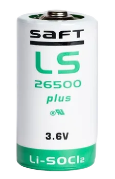 SAFT LS26500 PLUS C 3.6V LiSOCl2 Lithium Battery Size C