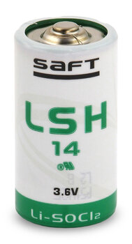 Lithium battery SAFT LSH14/STD C 3,6V LiSOCl2 size C