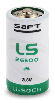 Lithium battery SAFT LS26500/STD C 3,6V LiSOCl2 size C