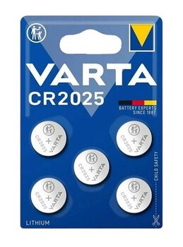 bateria litowa Varta CR2025 - 5 sztuk