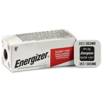 Mini Energizer Silver Battery 357-303/G13/SR44W