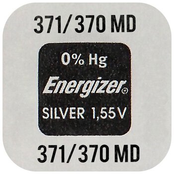 Energizer Silver Mini Battery 371-370/G6/SR920W