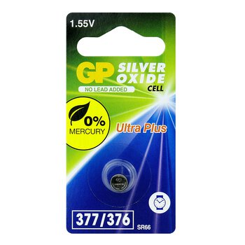 silver battery mini GP 377 / SR626SW / SR66