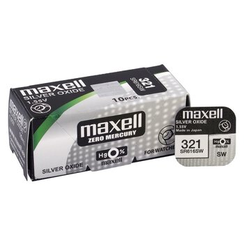 bateria srebrowa mini Maxell 321 / SR616SW / SR65