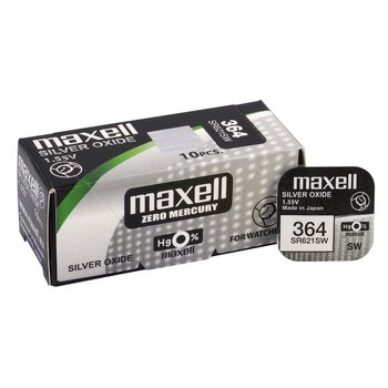 Maxell 364 Silver Mini battery/SR 621 SW/G1