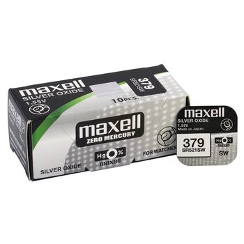 bateria srebrowa mini Maxell 379 / SR521SW / SR63