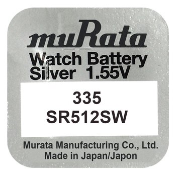 silver battery mini Murata 335 / SR512SW silver battery mini Murata 335 / SR512SW