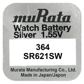 bateria srebrowa mini Murata 364 / SR621SW / SR60