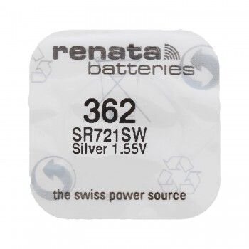 silver battery mini Renata 362 / SR721SW / SR58 - 1 piece