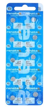 Renata 377 / SR626SW / SR66 mini silver battery - 10 pcs