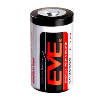 EVE ER26500 / LS26500/STD 3.6V LiSOCl2 Size C Lithium Battery