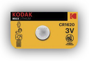 Lithium battery KODAK Max Lithium CR1620