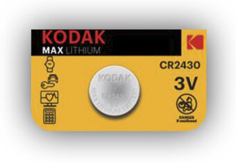 Lithium battery KODAK Max Lithium CR2430