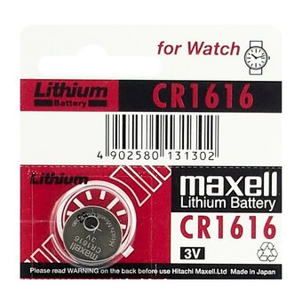 Maxell Lithium Battery CR1616