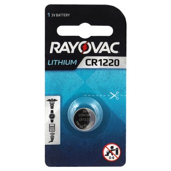 Lithium battery Rayovac CR1220
