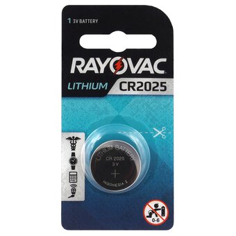 Lithium battery Rayovac CR2025