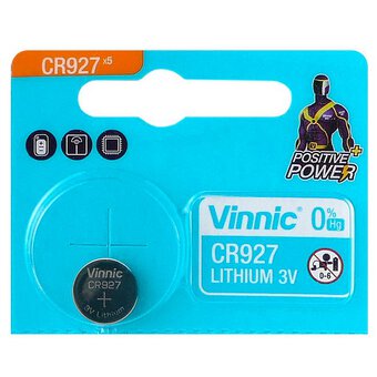 Lithium battery Vinnic CR927 3V