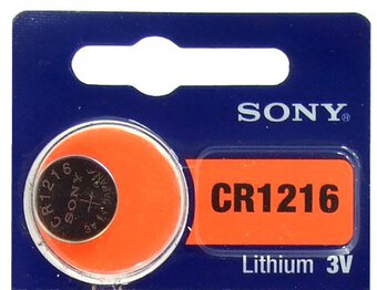 Sony CR1216 Mini Lithium battery