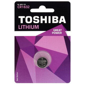 Toshiba Mini Lithium Battery CR1632 (blister)