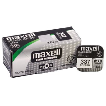Maxell 337 Silver Mini Battery/SR 416 SW