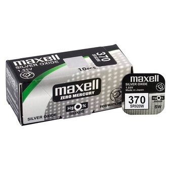 silver battery mini Maxell 370 / SR920W / SR69