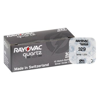 Mini Silver Battery Rayovac 329/SR 731 SW