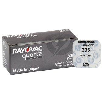 Mini Silver Battery Rayovac 335/SR 512 SW