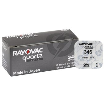 Mini Silver Battery Rayovac 346/SR 712 SW