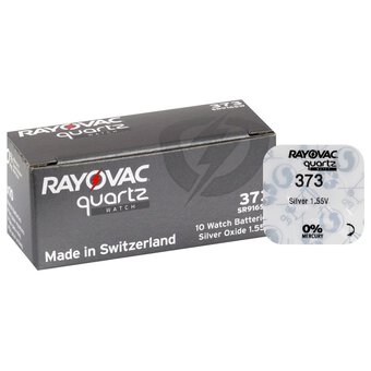 Mini Silver Battery Rayovac 373/SR 916 SW