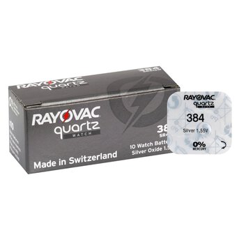 Mini Silver Battery Rayovac 384/SR 41 SW/SR736SW/392/G3