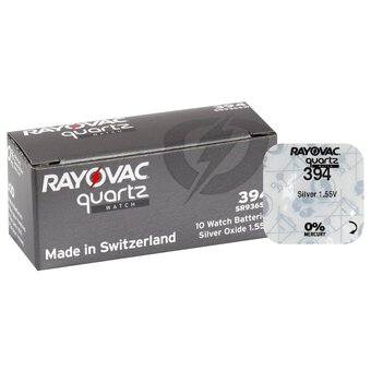 Mini Silver Battery Rayovac 394/380/SR 936 SW/G9