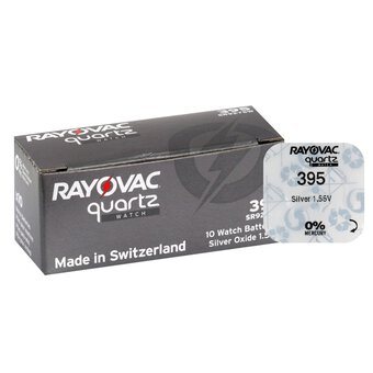 Mini Silver Battery Rayovac 395/399/SR 927 SW/G7