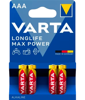 AAA / LR03 Varta Max Power 4703 (Max Tech) batteries - 4 pieces
