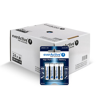 everActive Pro LR6 / AA Display (24 blisters x 4 pcs)  