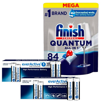 everActive Pro Alkaline Batteries 400pcs LR6/AA, 400pcs LR03/AAA+ Capsules Finish Quantum 84pcs