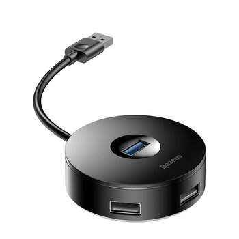 Hub USB 3.0 4-portowy Baseus CAHUB-F01 1xUSB 3.0 + 3xUSB 2.0